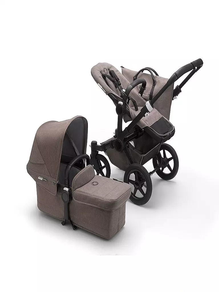 BUGABOO | Kombikinderwagen Donkey 3 Mineral Mono Complete | schwarz