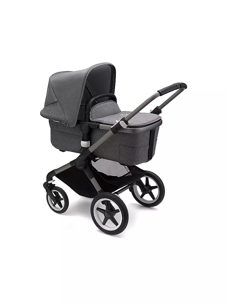 BUGABOO | Kombikinderwagen Fox3 Komplett Set Graphit / Graumeliert | grau