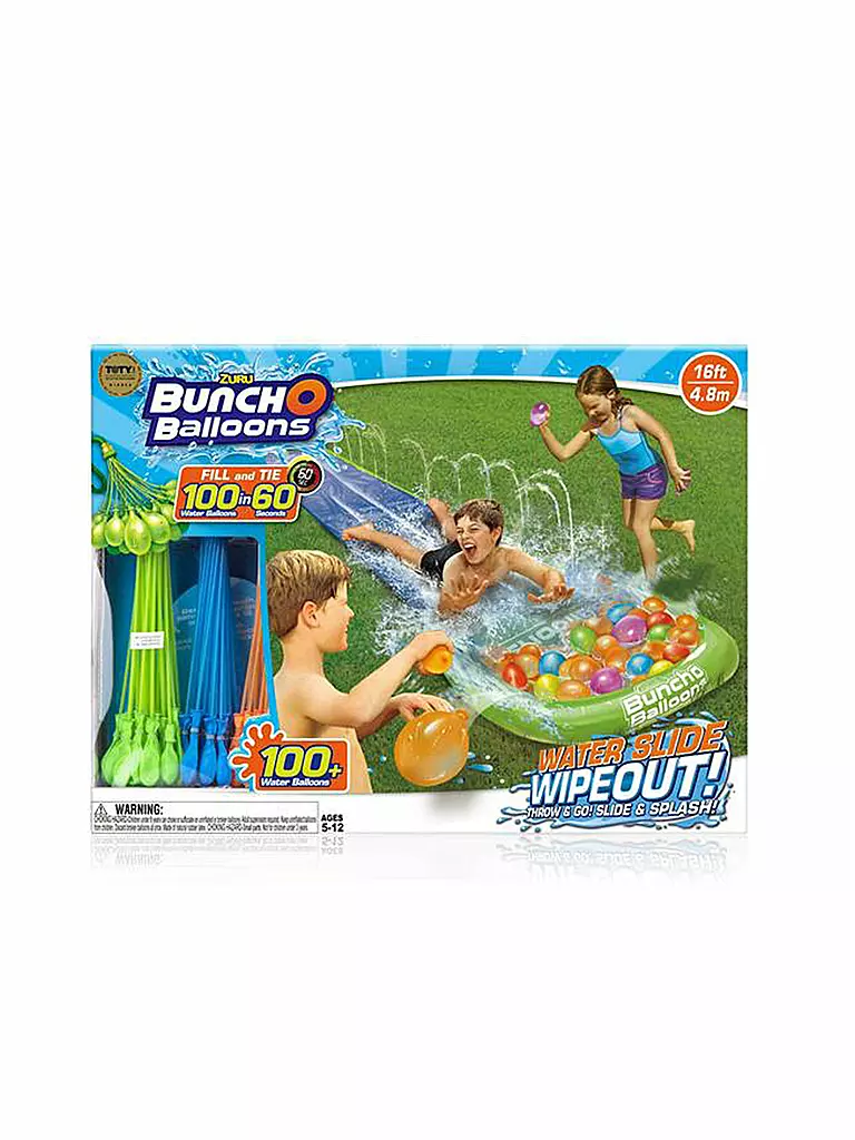 BUNCH O BALLOONS | Wasserrutsche 480cm | keine Farbe