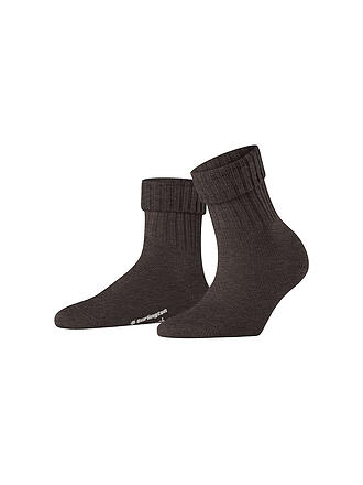 BURLINGTON | Damen Socken PLYMOUTH 36-41 dark brown