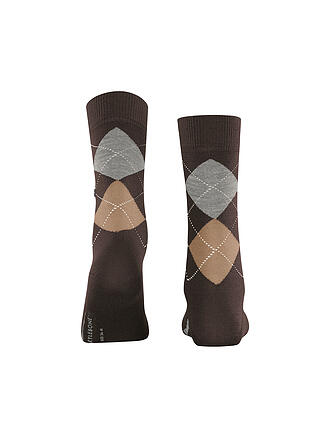 BURLINGTON | Damen Socken MARYLEBONE 36-41 dark brown