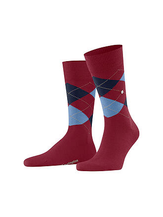 BURLINGTON | Herren Socken EDINBURGH 40-46 flash orange