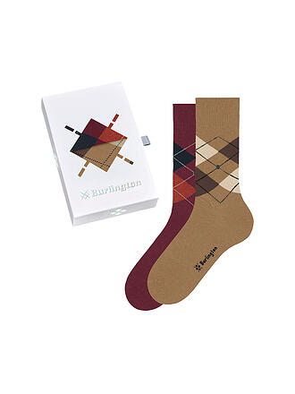 BURLINGTON | Geschenkbox Socken  40-46 2er sortiment