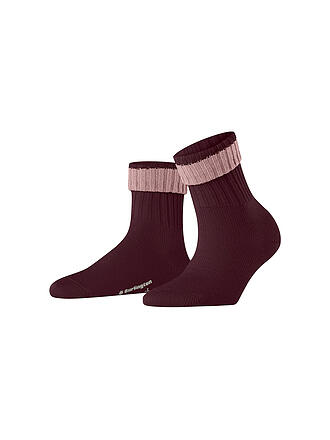 BURLINGTON | Damen Socken PLYMOUTH 36-41 claret