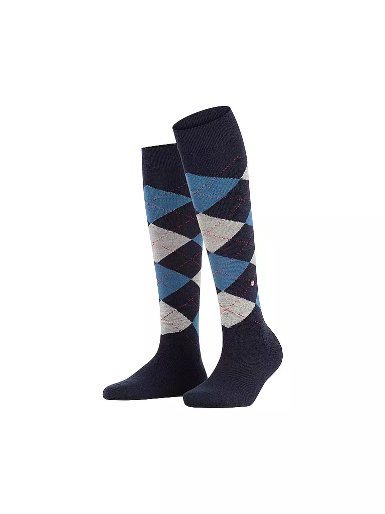 BURLINGTON | Damen Kniestrümpfe MARYLEBONE 36-40 d blau | blau