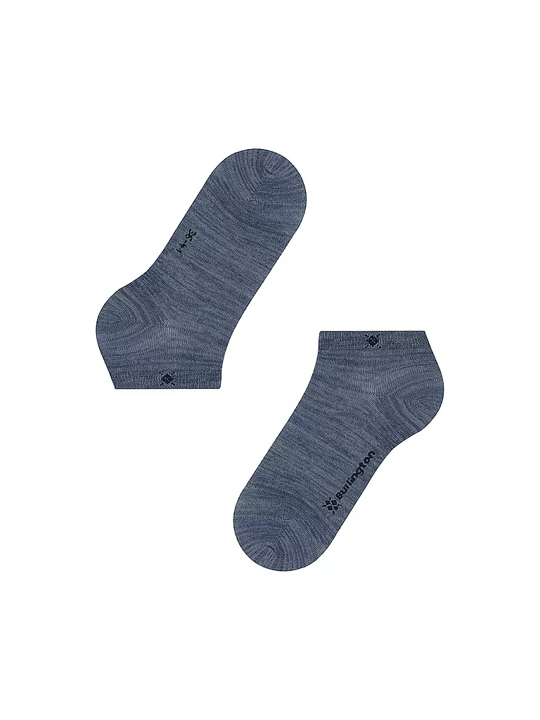 BURLINGTON | Damen Sneaker Socken 36-41 SOHO VIBES light jeans | hellblau