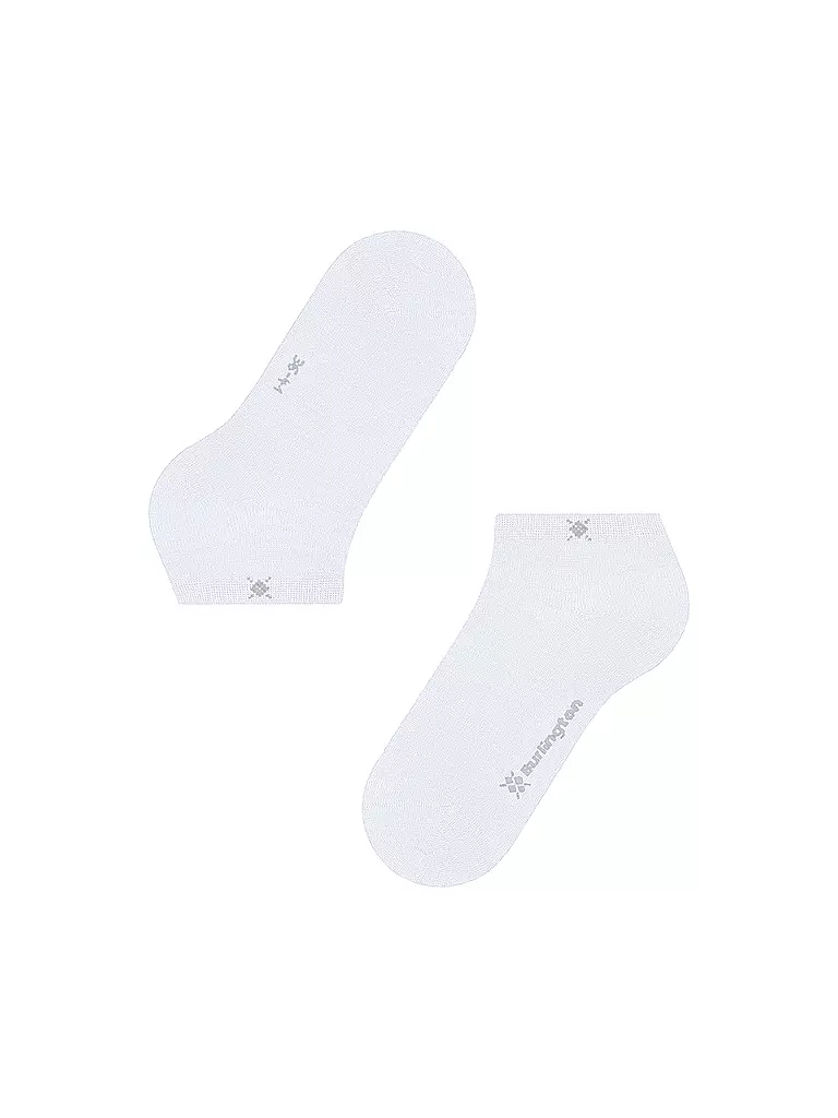 BURLINGTON | Damen Sneaker Socken 36-41 SOHO VIBES white | grün