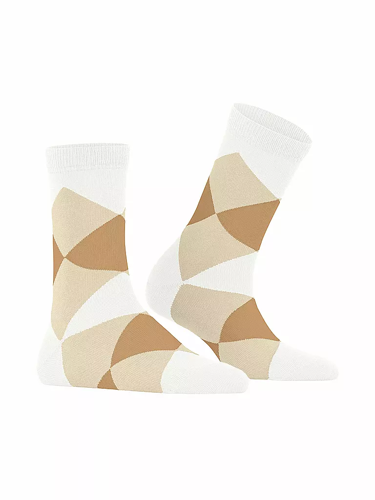 BURLINGTON | Damen Socken 36-41 BONNIE off white | dunkelblau