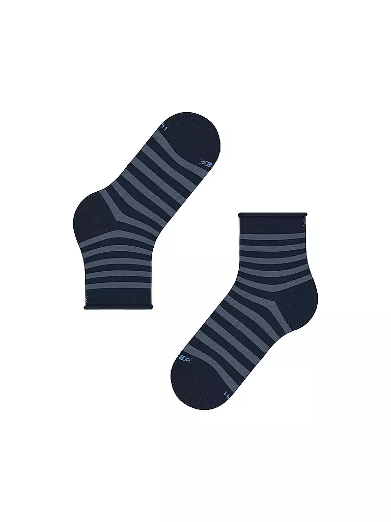 BURLINGTON | Damen Socken 36-41 SWANSEA marine | schwarz