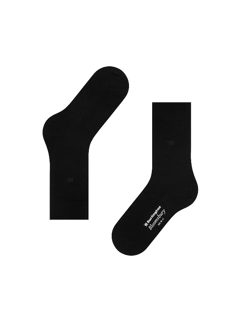 BURLINGTON | Damen Socken BLOOMSBURY 36-41 black | schwarz