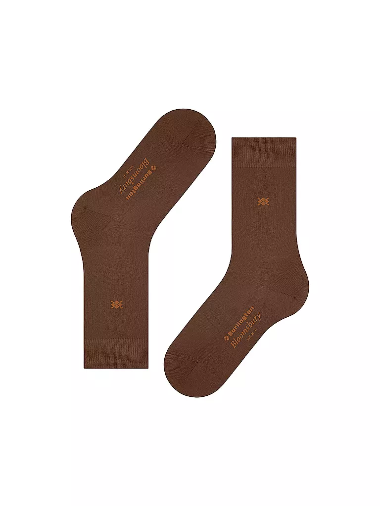 BURLINGTON | Damen Socken BLOOMSBURY 36-41 caramel | braun