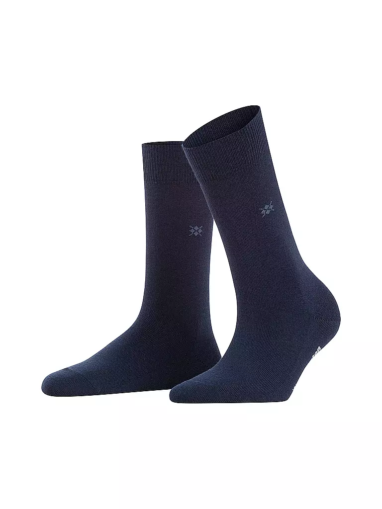 BURLINGTON | Damen Socken BLOOMSBURY 36-41 marine | blau