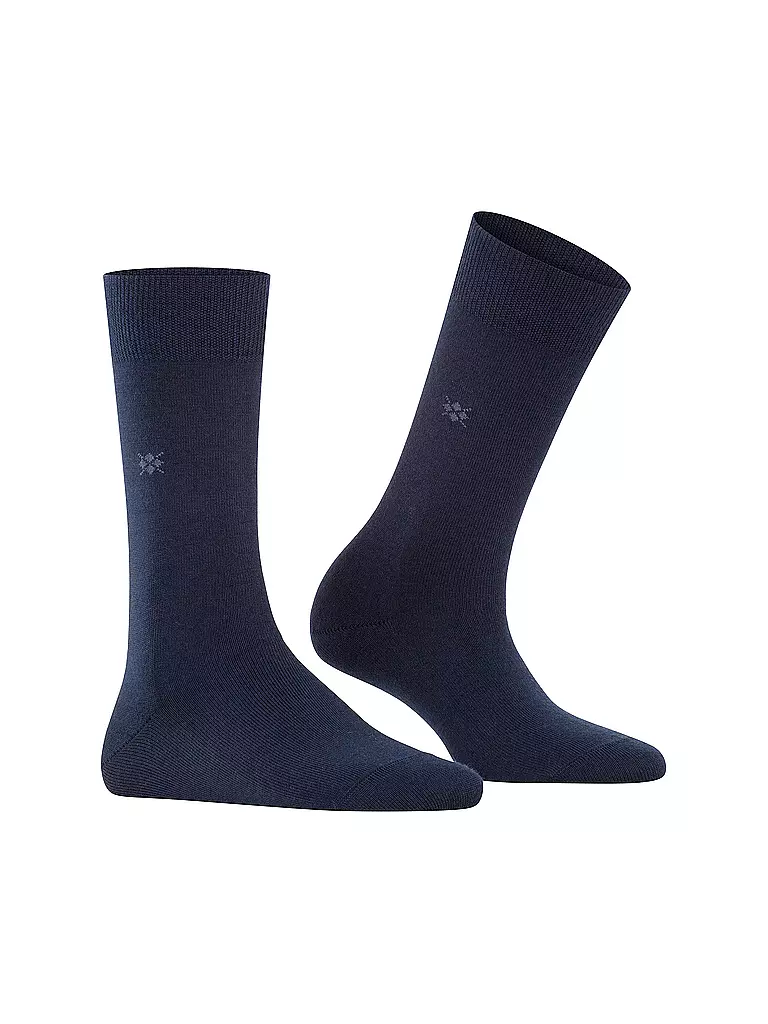 BURLINGTON | Damen Socken BLOOMSBURY 36-41 marine | schwarz