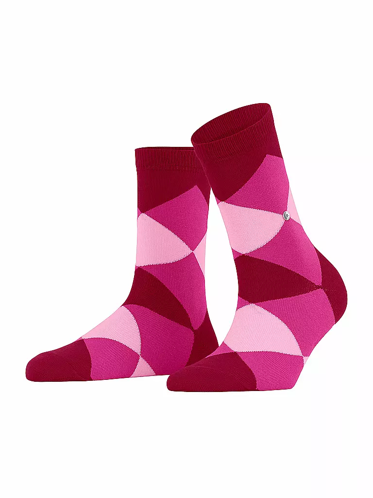 BURLINGTON | Damen Socken BONNIE 36-41 cranberry  | rot