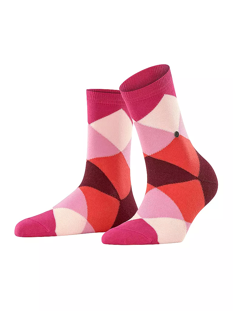 BURLINGTON | Damen Socken BONNIE 36-41 fuchsia | rosa