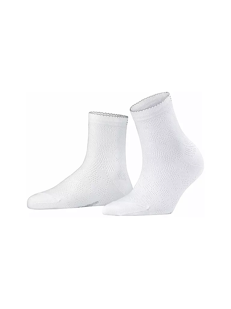 BURLINGTON | Damen Socken CHELSEA 36-41 white | weiss