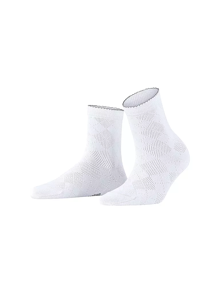 BURLINGTON | Damen Socken CHELSEA 36-41 white | weiss