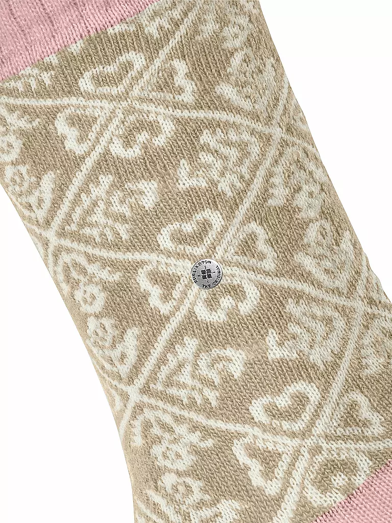 BURLINGTON | Damen Socken COTTAGE KNIT 36-41 country | beige
