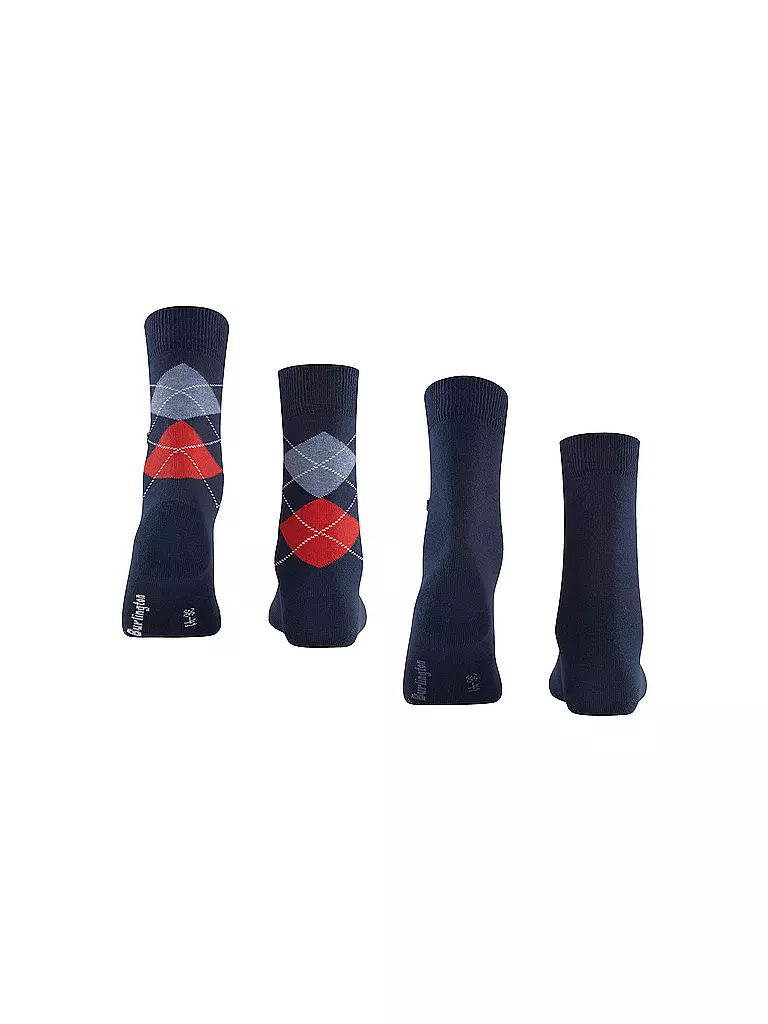 BURLINGTON | Damen Socken EVERYDAY 2-er Pkg 36-41 marine | beige