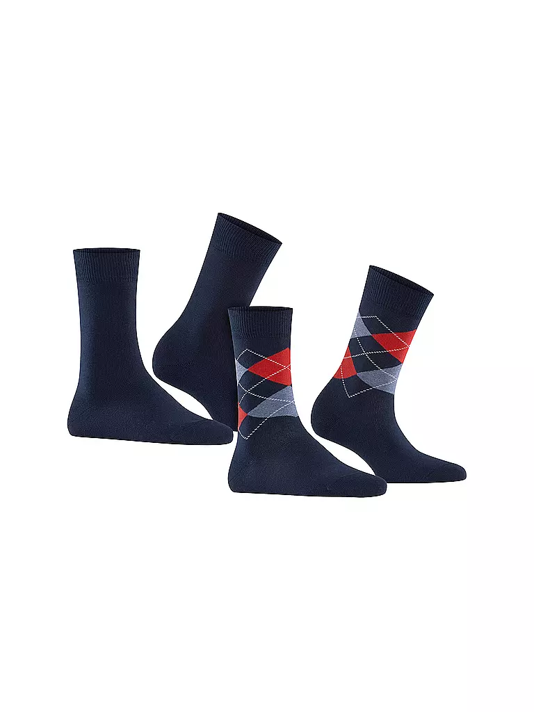 BURLINGTON | Damen Socken EVERYDAY 2-er Pkg 36-41 marine | beige