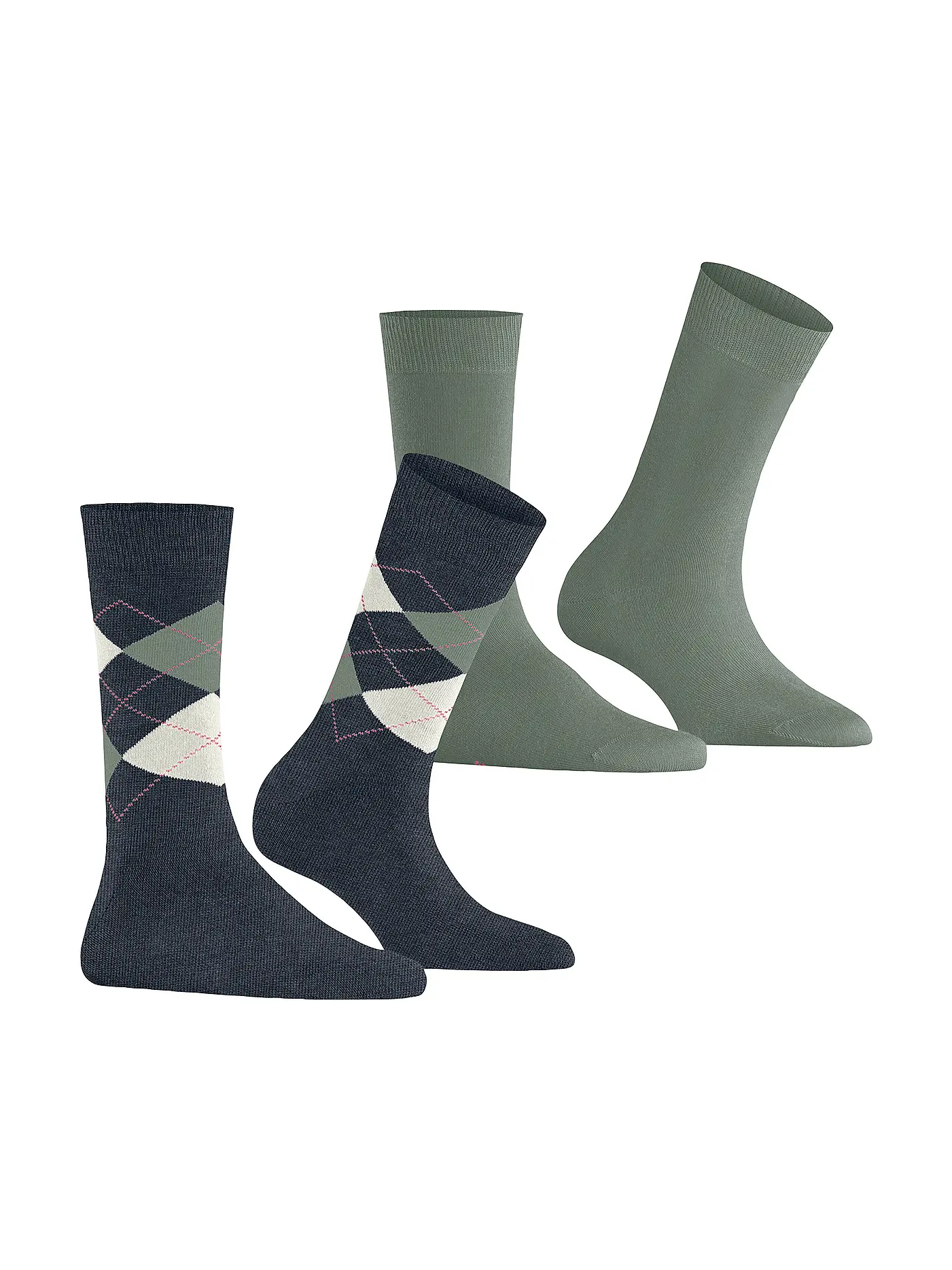 BURLINGTON | Damen Socken EVERYDAY 2-er Pkg 36-41 navy white | blau