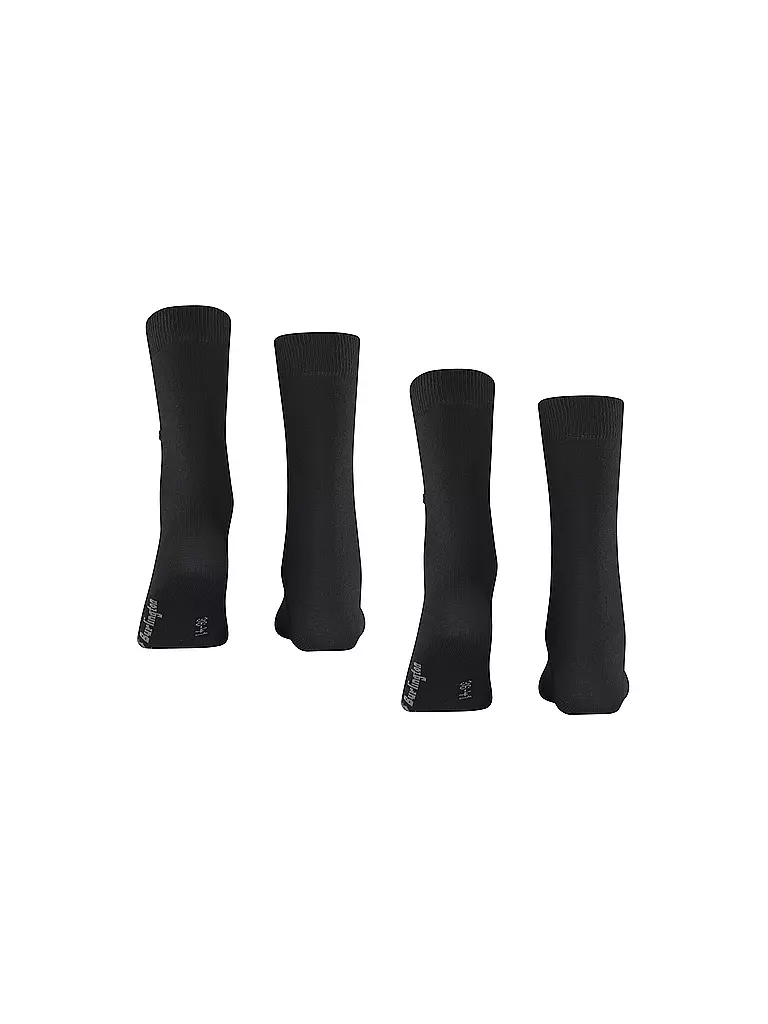 BURLINGTON | Damen Socken EVERYDAY 2-er Pkg. 36-41 black | blau