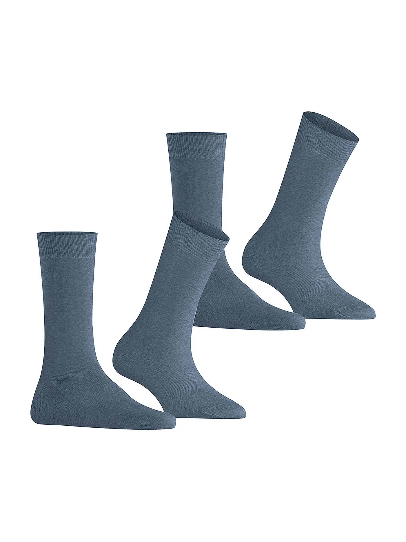BURLINGTON | Damen Socken EVERYDAY 2-er Pkg. 36-41 light denim | blau