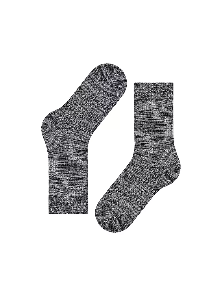 BURLINGTON | Damen Socken KNITTINGHAM 36-41 black | schwarz