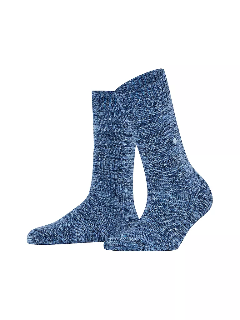 BURLINGTON | Damen Socken KNITTINGHAM 36-41 royal | blau