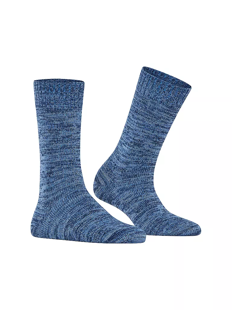BURLINGTON | Damen Socken KNITTINGHAM 36-41 royal | blau