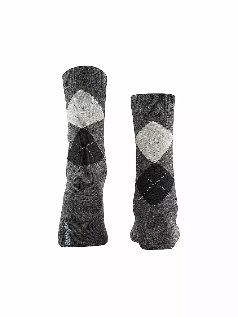 BURLINGTON | Damen Socken MARYLEBONE 36-41 anthra.mel | grau