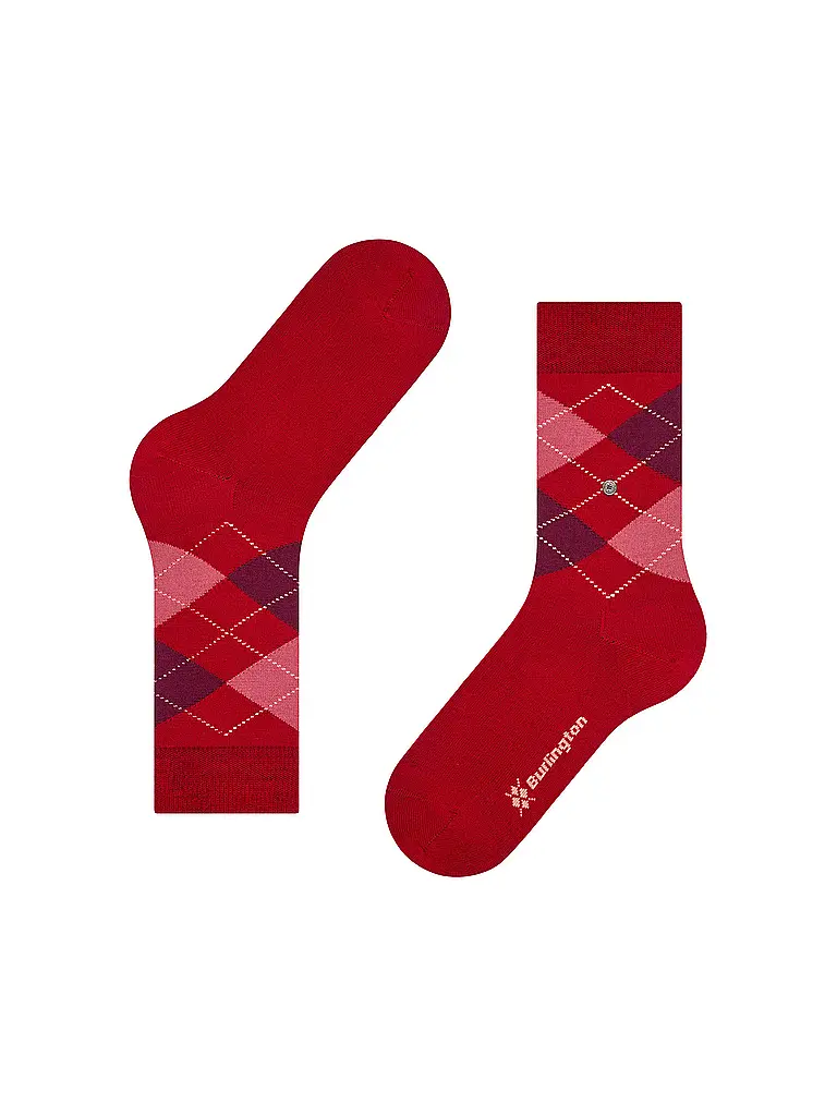 BURLINGTON | Damen Socken MARYLEBONE 36-41 cranberry | 