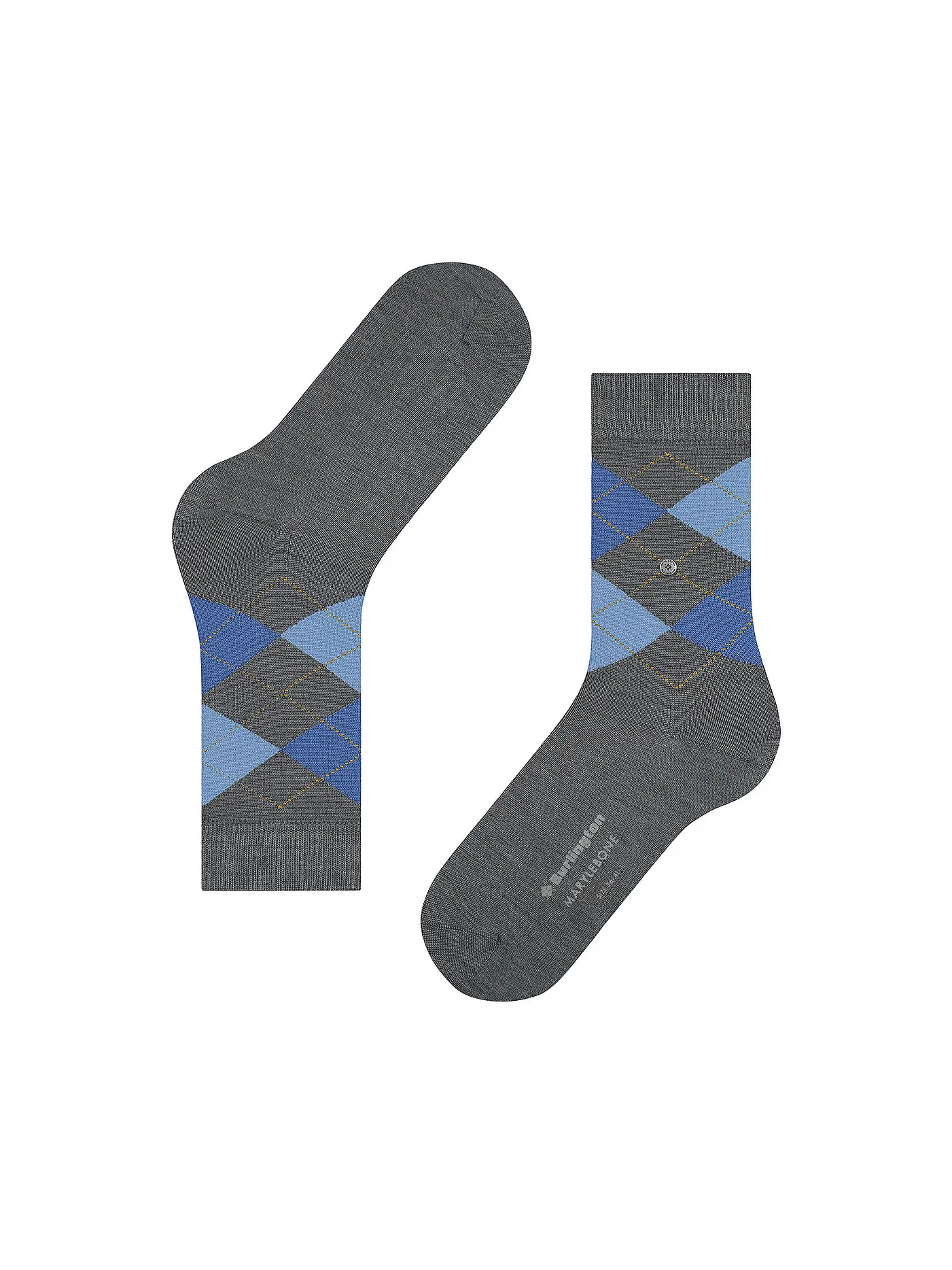 BURLINGTON | Damen Socken MARYLEBONE 36-41 dark grey | grau