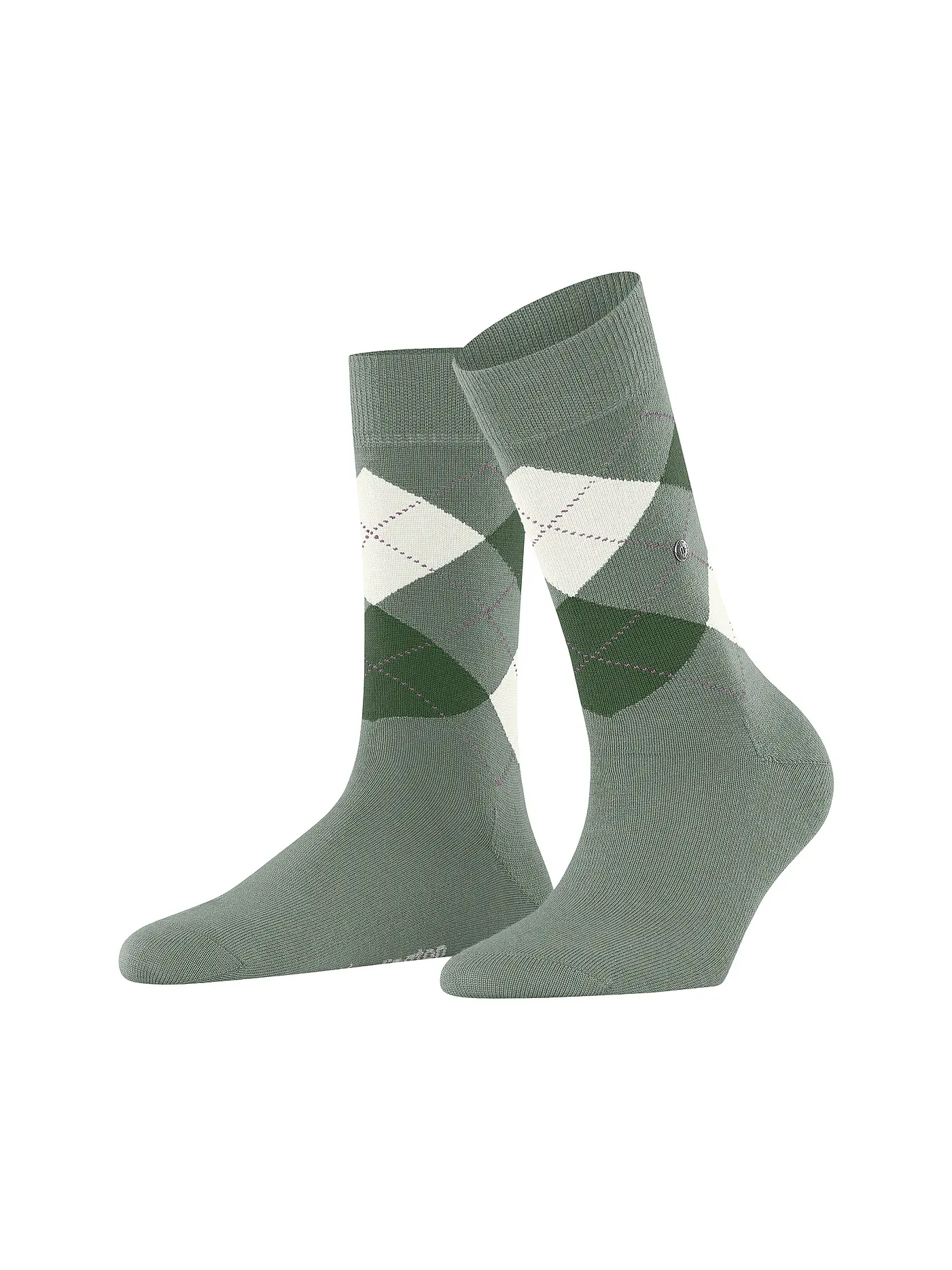 BURLINGTON | Damen Socken MARYLEBONE 36-41 dark grey | hellgrün