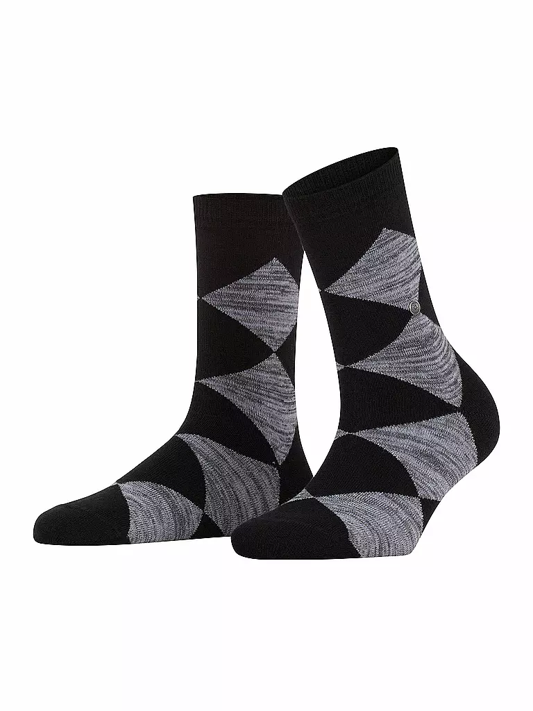 BURLINGTON | Damen Socken MARYLEBONE 36-41 schwarz | grau