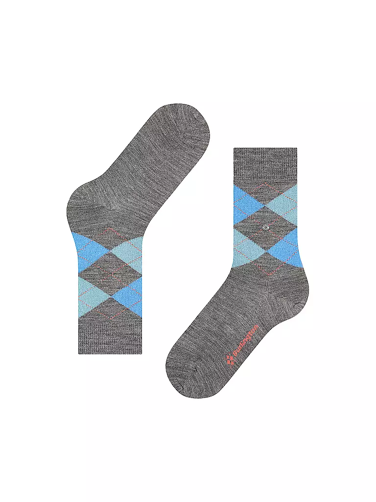 BURLINGTON | Damen Socken MARYLEBONE 36-41 schwarz | grau