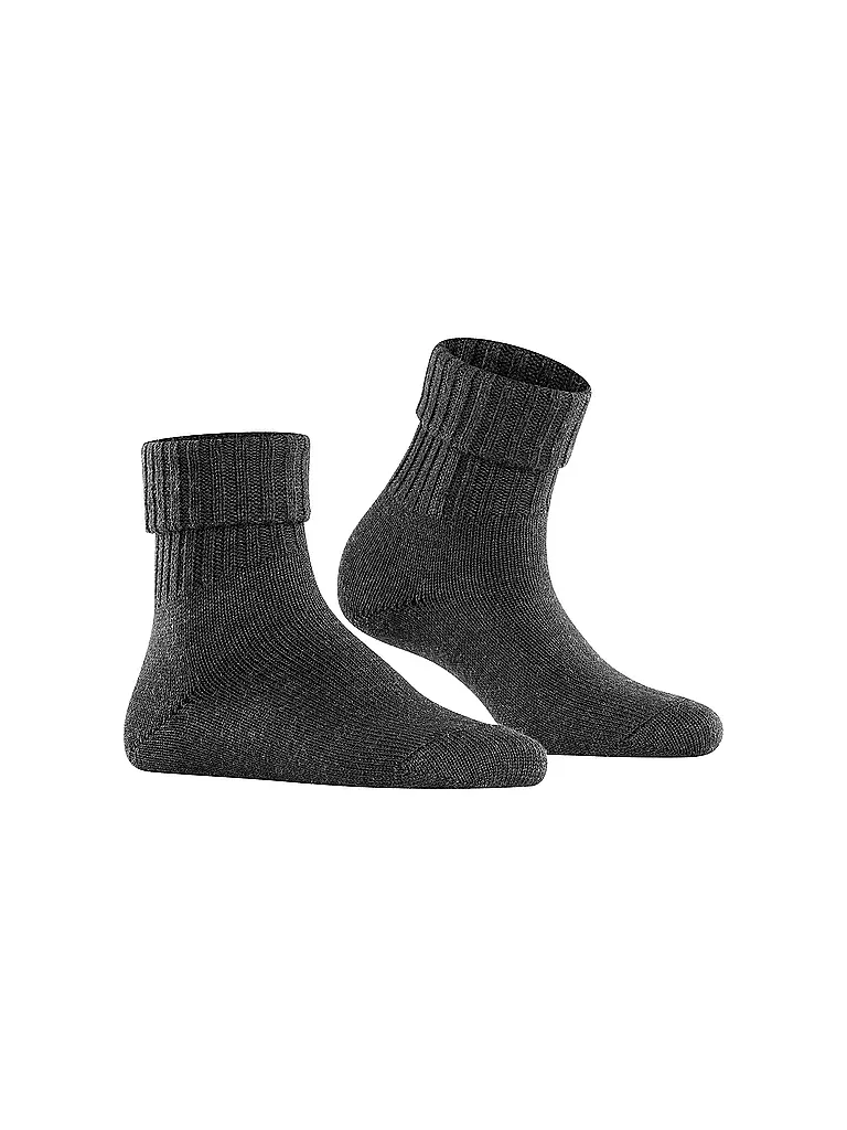 BURLINGTON | Damen Socken PLYMOUTH 36-41 anthra mel | schwarz