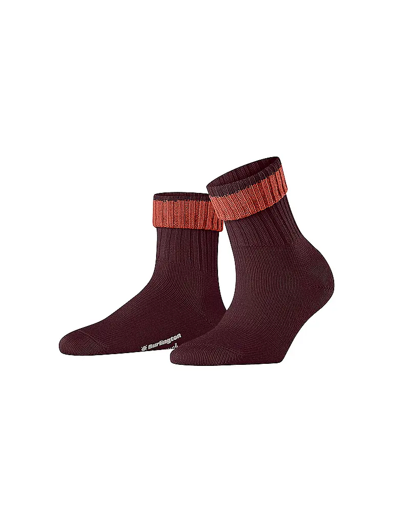 BURLINGTON | Damen Socken PLYMOUTH 36-41 wine | dunkelrot