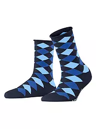 BURLINGTON | Damen Socken SANDY 36-41 sporty rose | blau