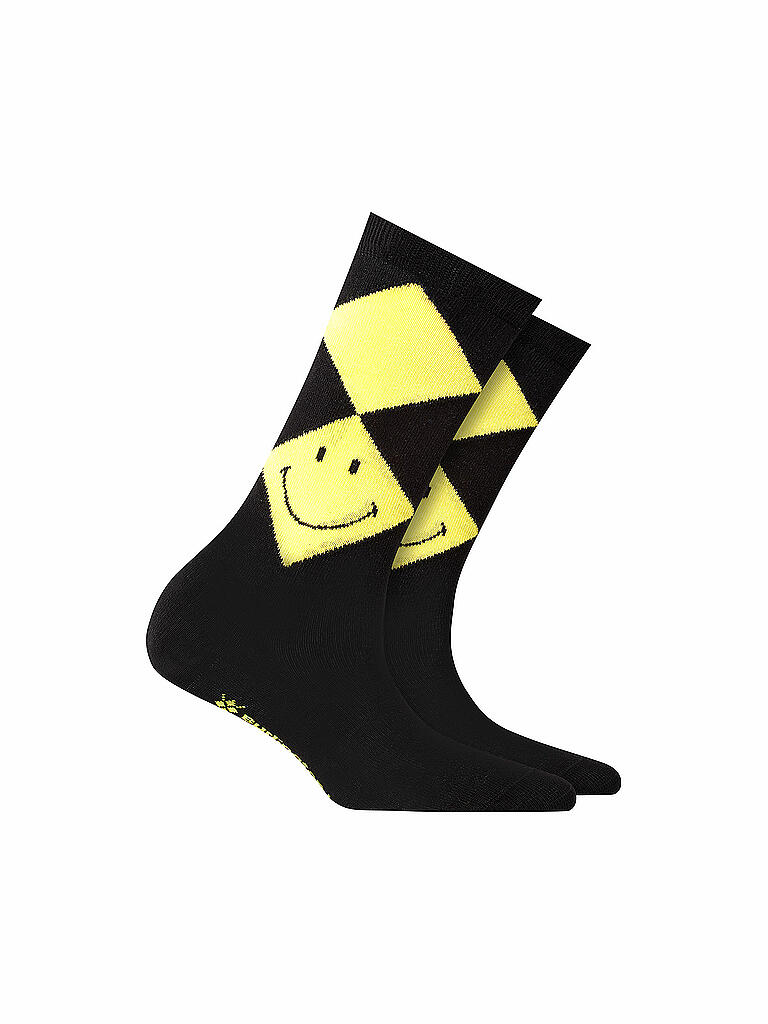 BURLINGTON | Damen Socken SMILEY 36-41 black | schwarz