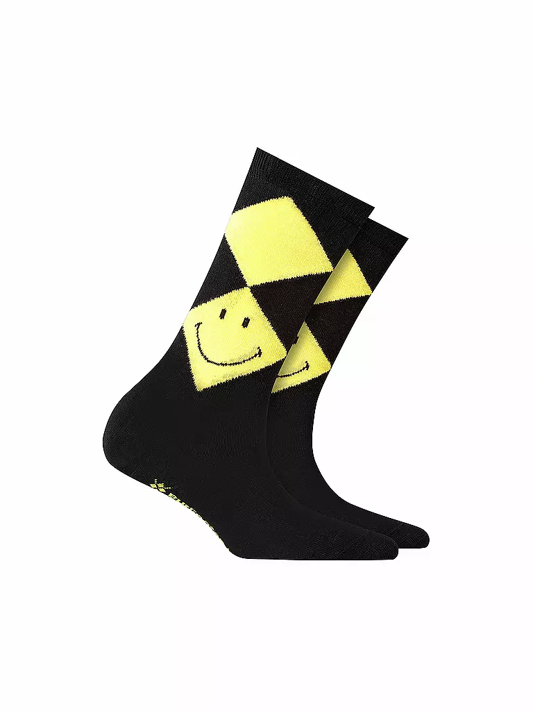 BURLINGTON | Damen Socken SMILEY 36-41 black | schwarz