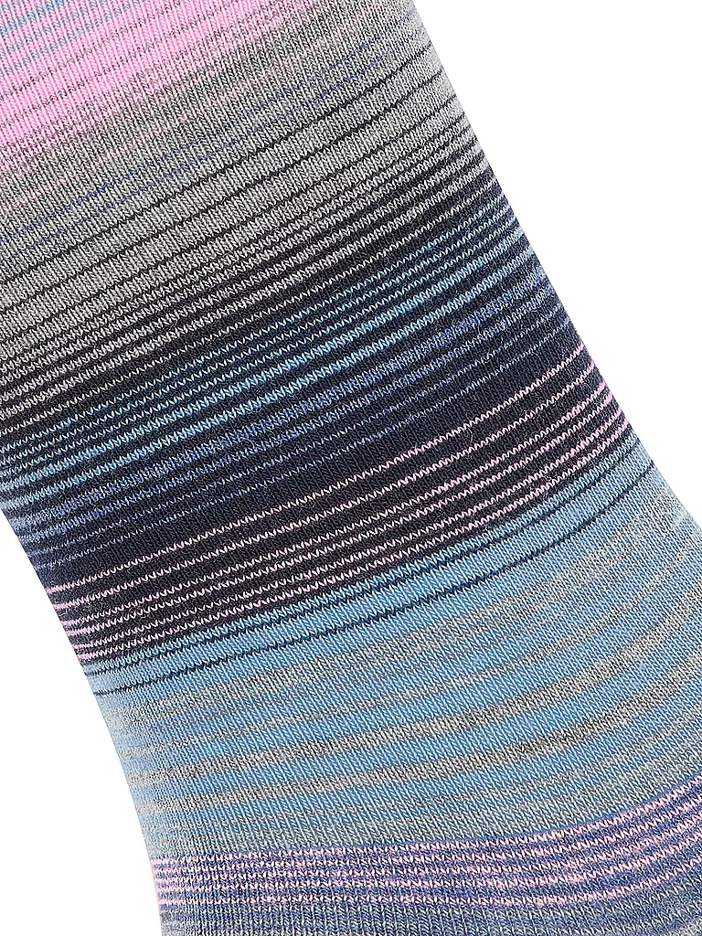 BURLINGTON | Damen Socken STRIPE 36-41  light grey | grau