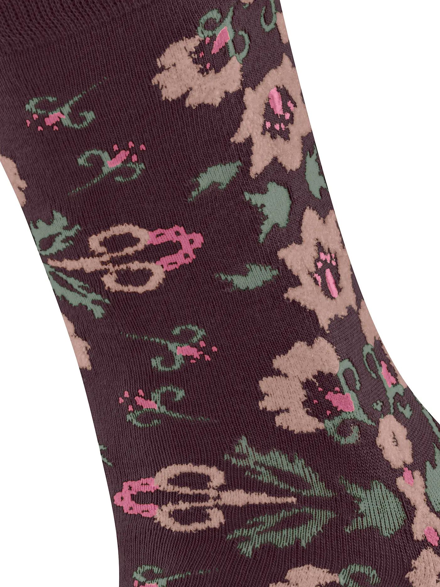 BURLINGTON | Damen Socken VELVET BLOOMS 36-41 barolo | dunkelrot