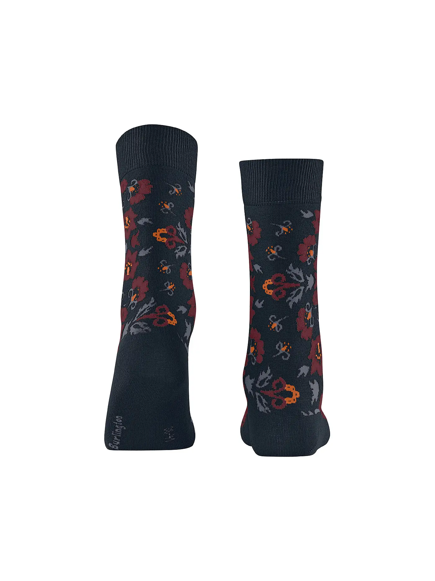 BURLINGTON | Damen Socken VELVET BLOOMS 36-41 marine | dunkelblau