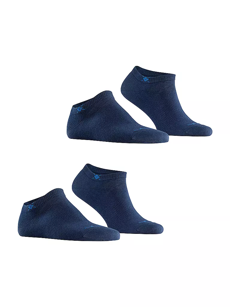 BURLINGTON | Herren Sneaker Socken EVERYDAY 2-er Pkg. 40-46 marine | olive