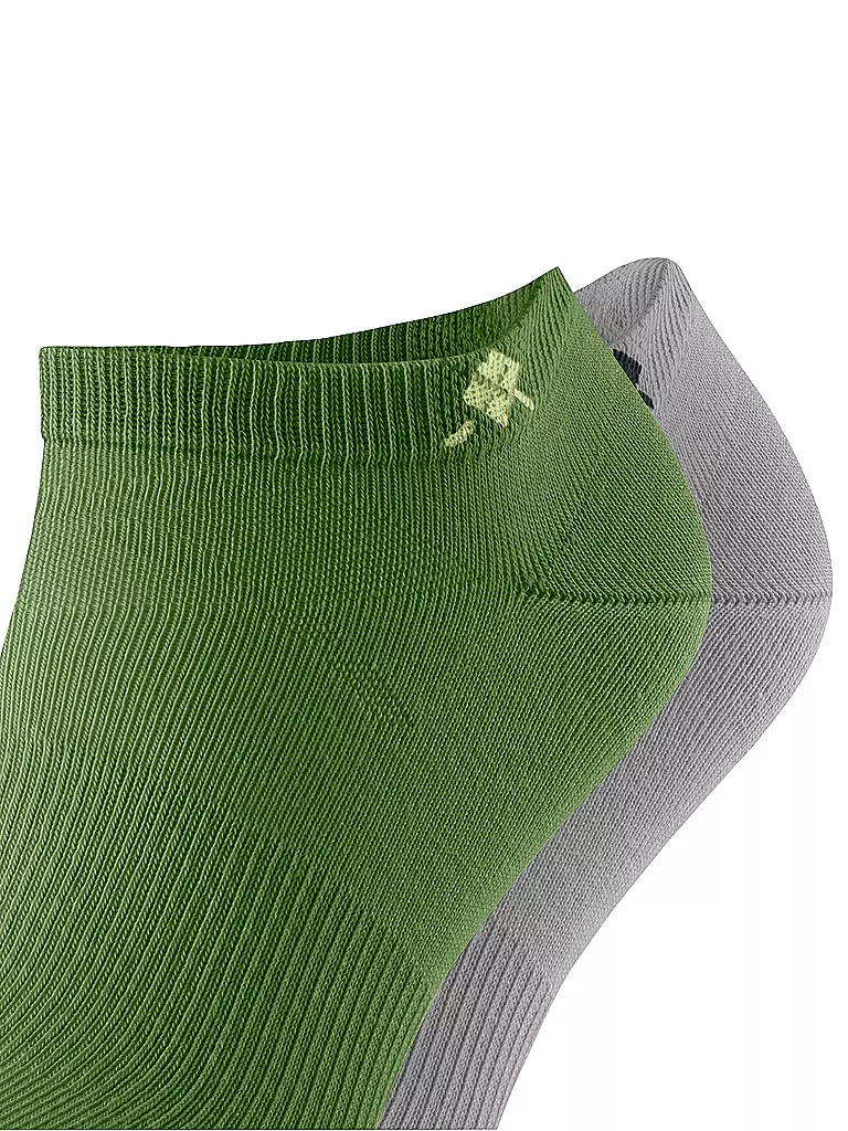 BURLINGTON | Herren Sneaker Socken EVERYDAY 2-er Pkg. 40-46 palm tree | beige