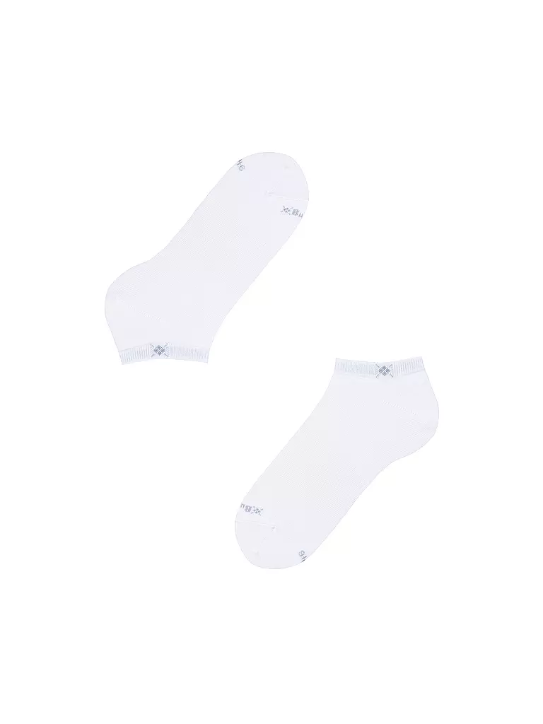 BURLINGTON | Herren Sneaker Socken EVERYDAY 2-er Pkg. 40-46 white | weiss