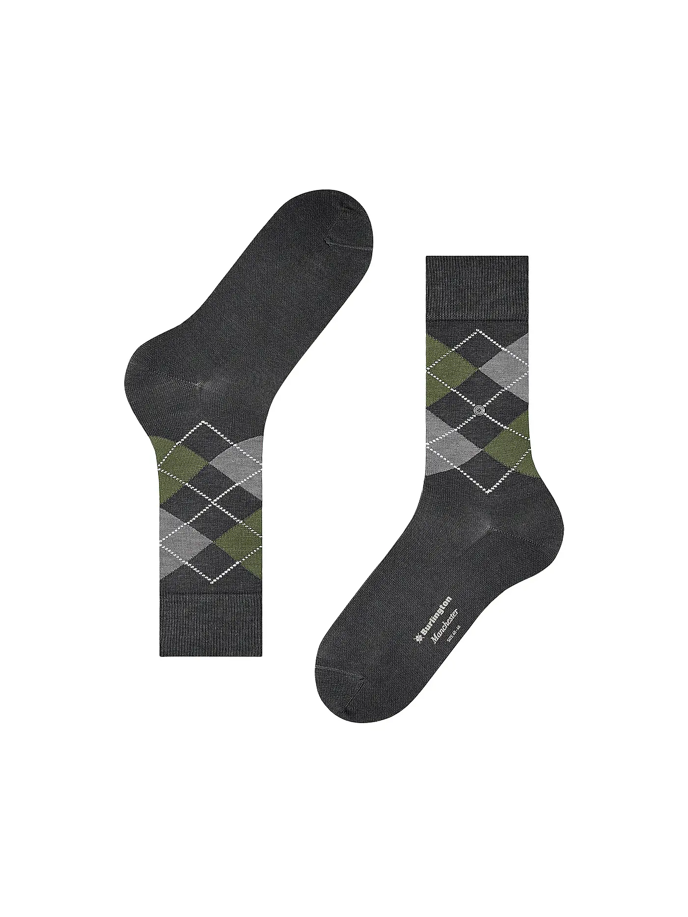 BURLINGTON | Herren Socken 40-46 MANCHESTER anthracite melange | grau