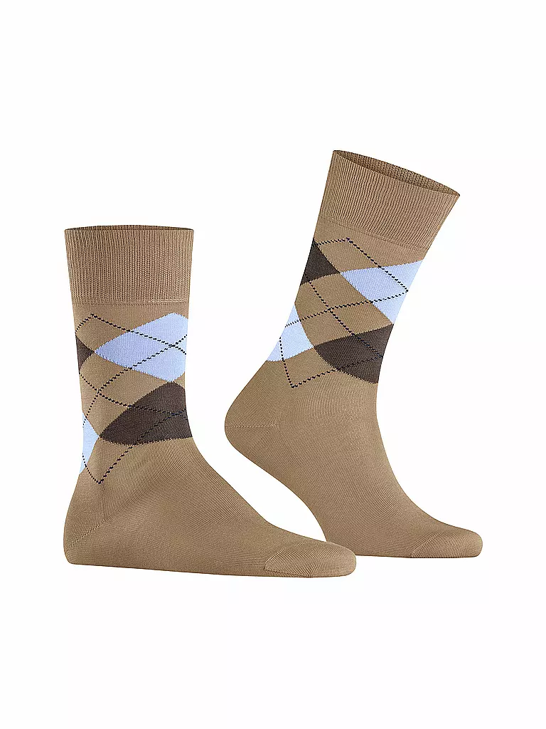 BURLINGTON | Herren Socken 40-46 MANCHESTER beige | beige