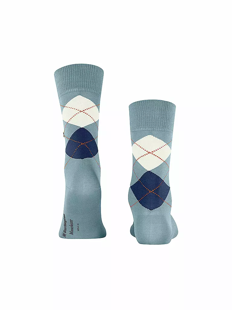 BURLINGTON | Herren Socken 40-46 MANCHESTER fresco | hellgrau